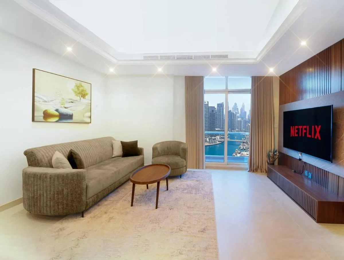 Luxury 1-Bedroom Apartment In Dubai Marina - Orra Marina Tower Spojené arabské emiráty